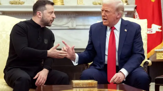 ट्रंप और ज़ेलेंस्की