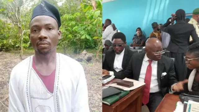 Aworan Tani Olohun ati ile ẹjọ