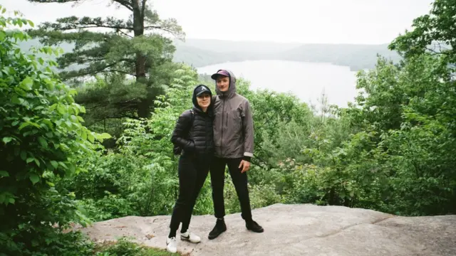 एन रुचेटो अपने बॉयफ्रेंड ज़ैक के साथ