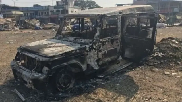 भीमा कोरेगावातील हिंसाचार