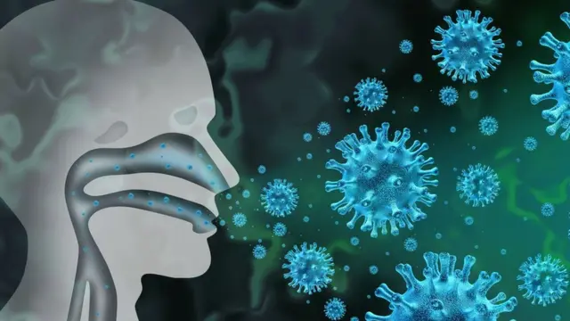 Virus nose graphic