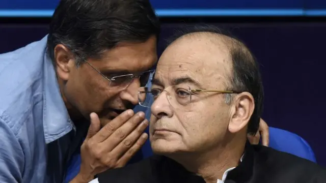 अरविंद सुब्रमण्यम-अरुण जेटली