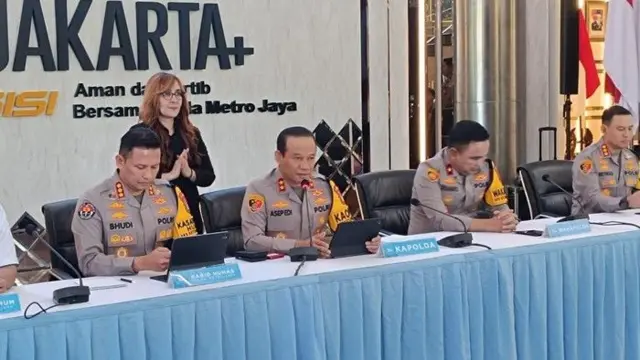 Polda Metro Jaya gelar konferensi pers update kasus penyiraman air keras ke aktivis KontraS Andrie Yunus.