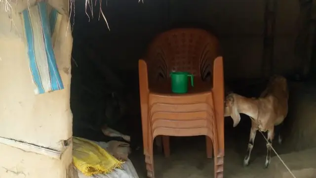 मधुबनी में मोहम्मद असगर का घर