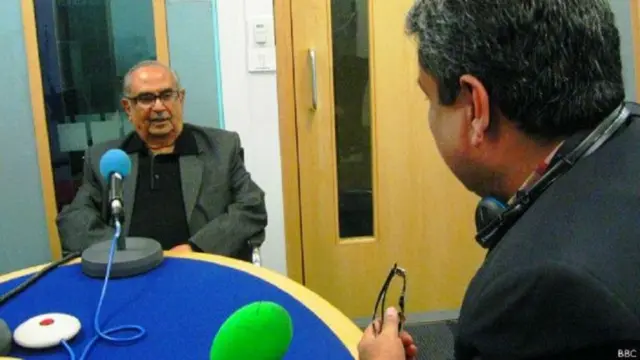 బీబీసీ స్టూడియోలో దాస్