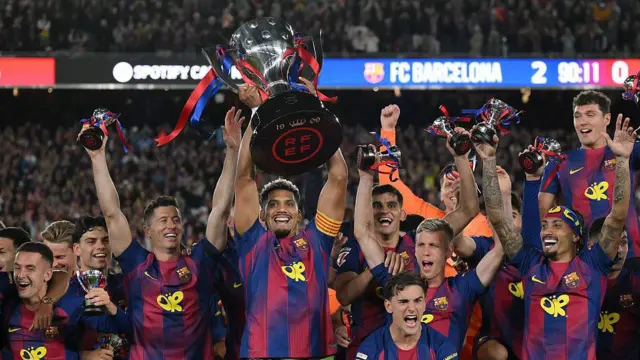 Yan wasan Barcelona
