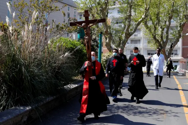 Procesión en Roma