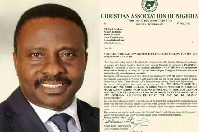 Onyeisi 'Christian Association of Nigeria' bụ Samson Ayokunle