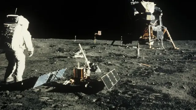 Edwin Aldrin on Moon