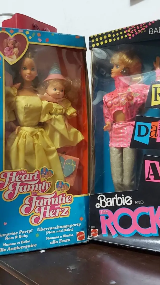 台灣製造的芭比娃娃(郭雪美提供圖片)