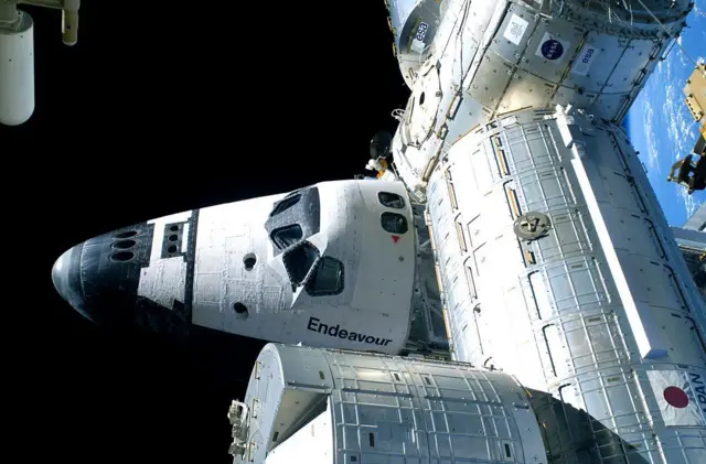 Transbordador espacial.