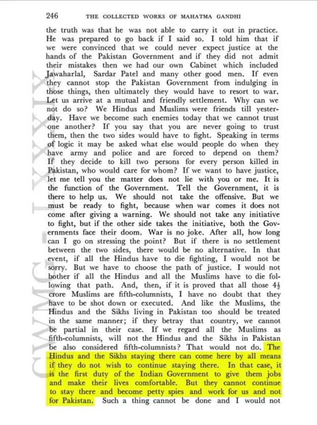 ਕਲੈਕਟਿਡ ਵਰਕ ਆਫ਼ ਮਹਾਤਮਾ ਗਾਂਧੀ ਦੇ ਵਾਲਿਊਮ 89