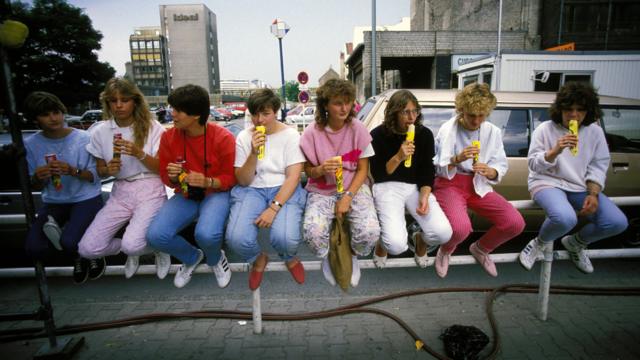 Немецкая молодежь в 1986 году