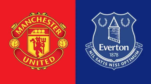 የዩናይትድ እና ኤቨርተን ሎጎ