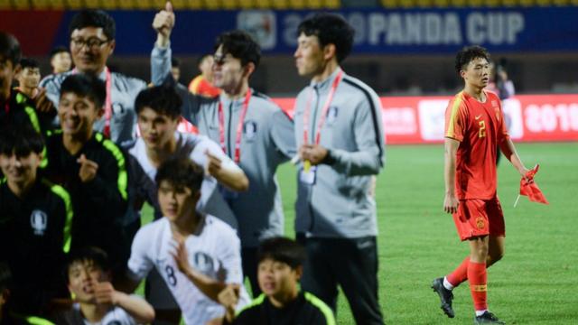 韩国国青队击败中国国青队夺冠。