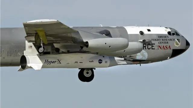 નાસાનું માનવરહિત X-43A હાઇપરસોનિક રિસર્ચ પ્લેન