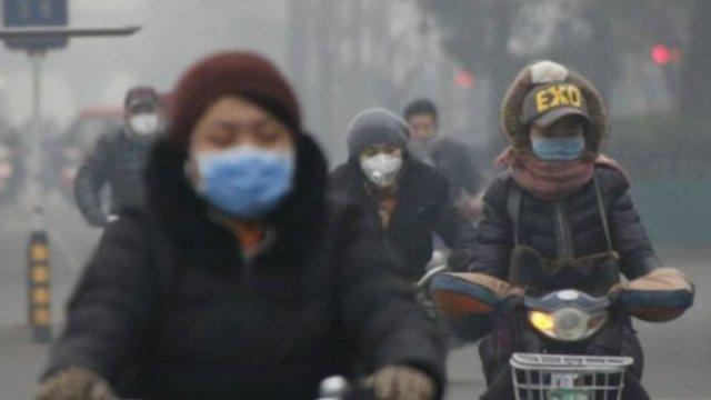 中国空气污染严重