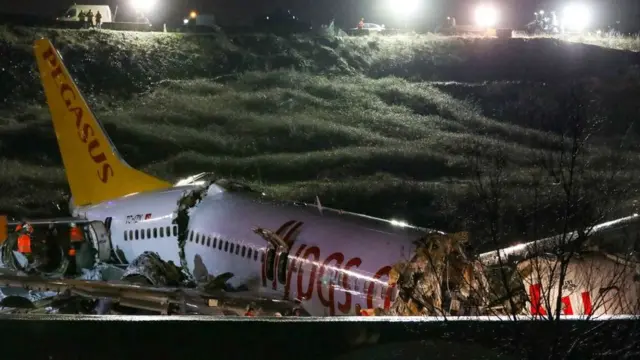 پیگاسز کا تباہ ہونے والا طیارہ