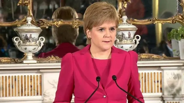 Les députés écossais devaient voter pour autoriser la Première ministre écossaise Nicola Sturgeon à demander à Londres un référendum d'indépendance en raison du Brexit.