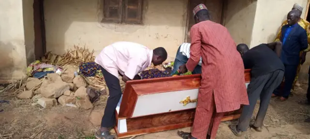 Dis na before burial