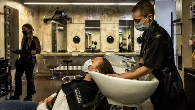 Парикмахерская в Вене