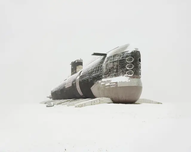 Submarino abandonado