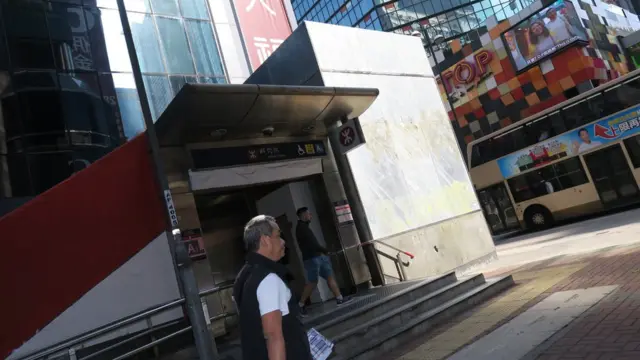 港鐵旺角站A1出入口（3/1/2020）