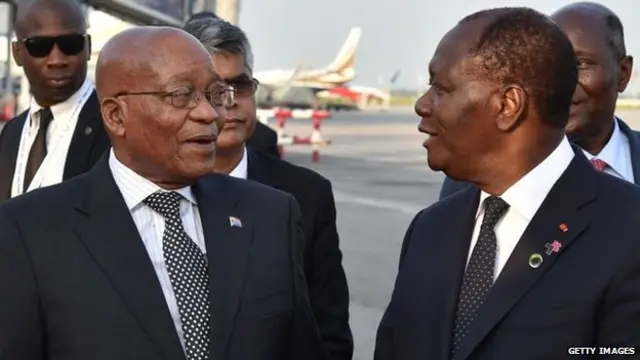 Zuma and Ramaphosa
