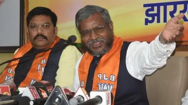 बीजेपी के प्रदेश अध्यक्ष और पूर्व मुख्यमंत्री बाबूलाल मरांडी 