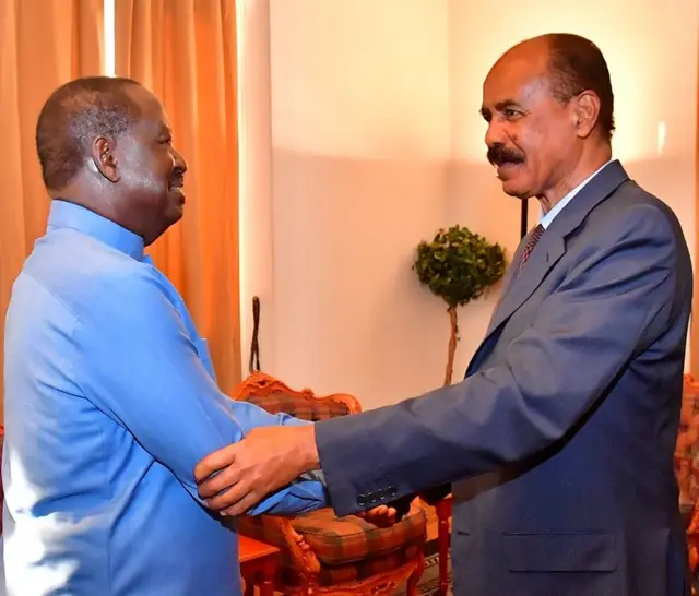 ራይላ ኦዲንጋ ምስ ፕረዚደንት ኢሳይያስ ኣፍወርቂ፡ 6 ታሕሳስ 2024