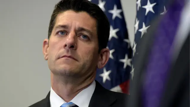 Paul Ryan, presidente de la Cámara de Representantes de EE.UU.