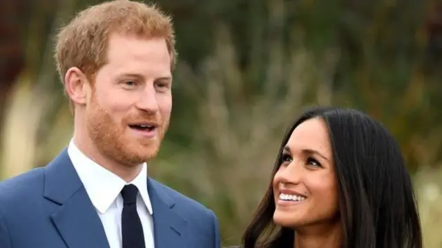 Pangeran Harry dan Meghan Markle.