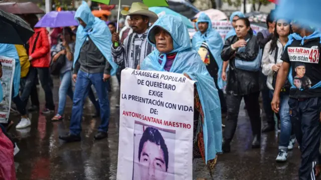 manifestación por los desaparecidos