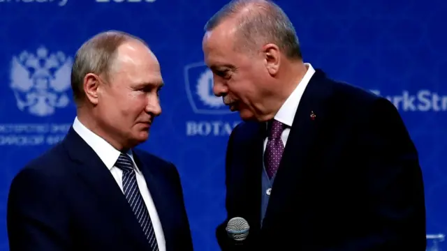 Владимир Путин, Реджеп Тайип Эрдоган