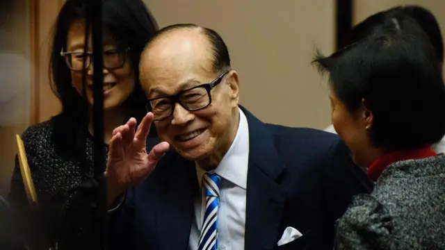 香港首富李嘉誠