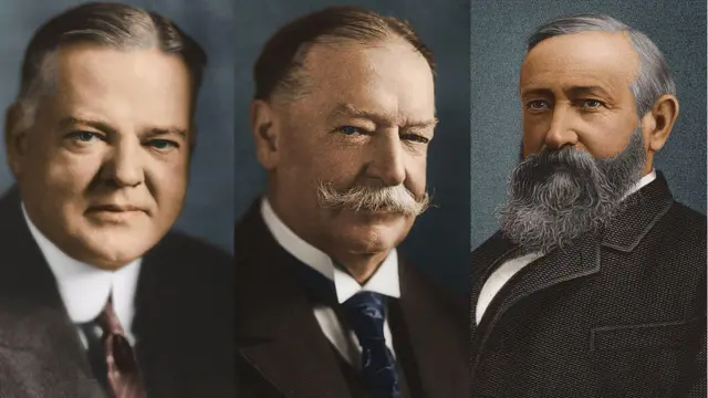 Herbert Hoover, William Howard Taft, Benjamin Harrison