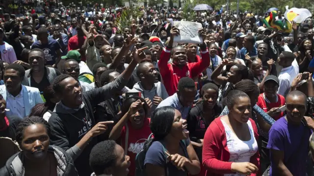 مظاهرات في هراراي