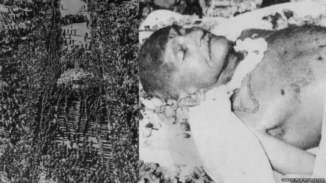 Mahatma Gandhi's last journey