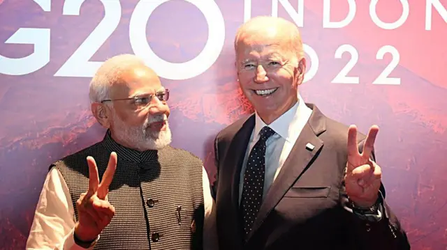 मोदी जो बाइडन