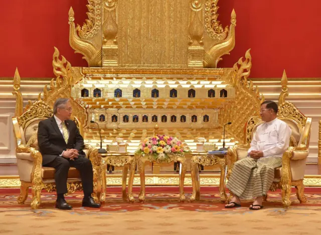 နေပြည်တော်မှာ မနေ့ကတွေ့ဆုံခဲ့