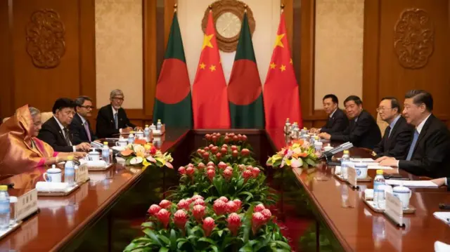 शेख हसीना जुलाई के महीने में चीन की यात्रा पर थीं.