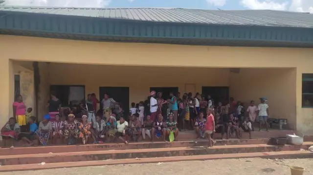 Flood victims for IDP camp