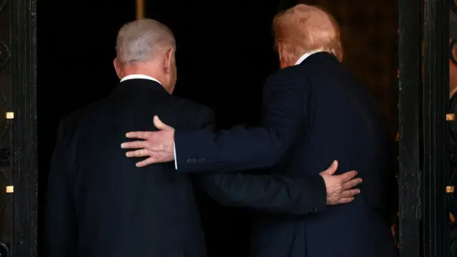 नेतन्याहू और ट्रंप