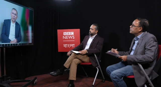 বিবিসি বাংলার সাথে সাক্ষাৎকারে বিএনপির ভারপ্রাপ্ত চেয়ারম্যান তারেক রহমান