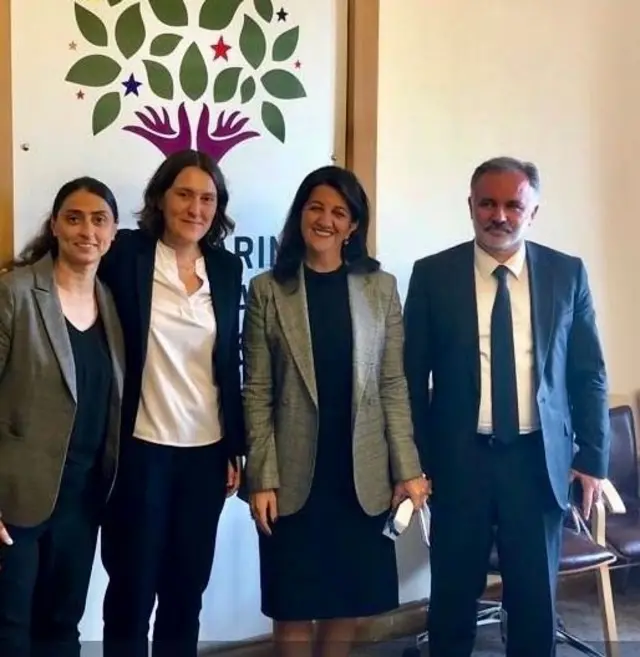 AP Türkiye Raportörü Kati Piri, HDP yetkilileriyle