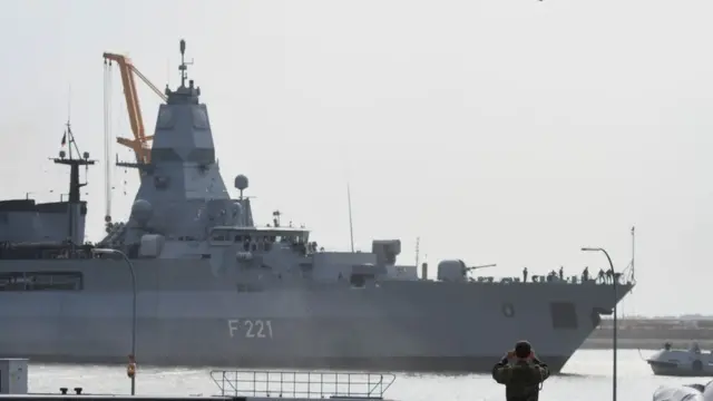 Німецький фрегат