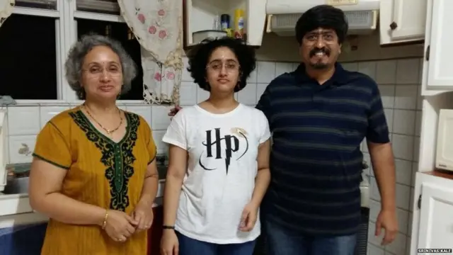 श्रीनिवास काळे कुटुंबिय