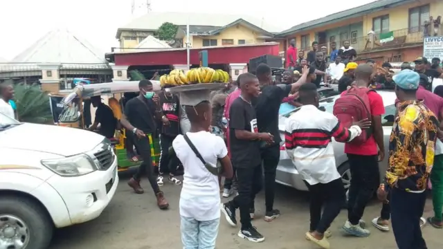 Ndi mmadụ pụtara ngagharịiwe n'Umuahia