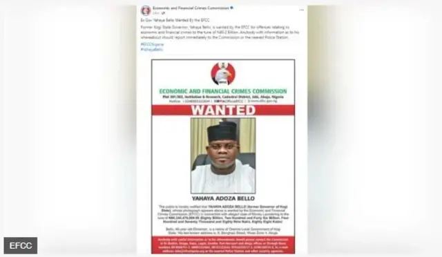 Àtẹ̀jáde tí EFCC fi síta