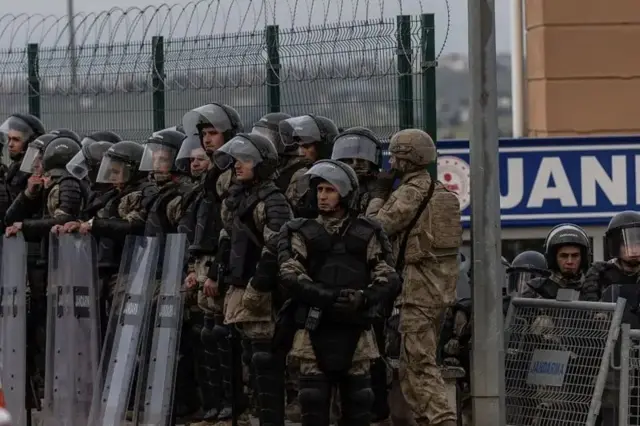 Око комплекса суда у Силиврију предузете су велике мере обезбеђења